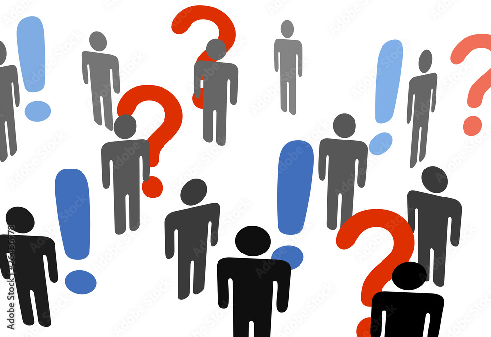 People search information exclamation question marks People search information exclamation question marks