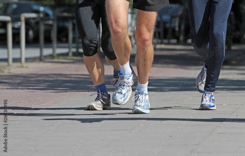 Naklejka premium Jogger