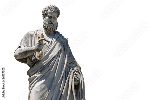 Statua di San Pietro, Piazza S. Pietro, Vaticano, Roma photo
