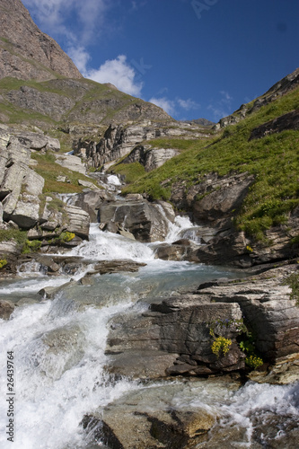 Bergbach in den Hautes Alpes