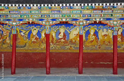 Architettura e decorazioni tibetane © lamio
