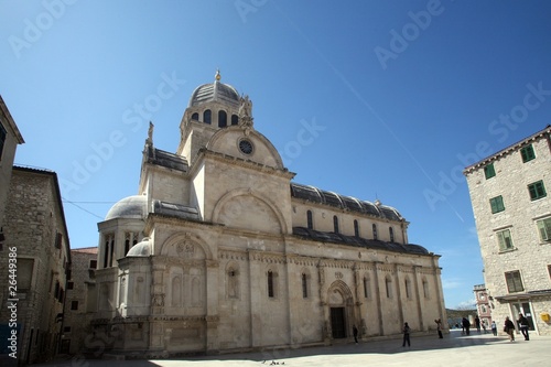 Cathedral of St. James in Sibenik. UNESCO World Heritage © zatletic