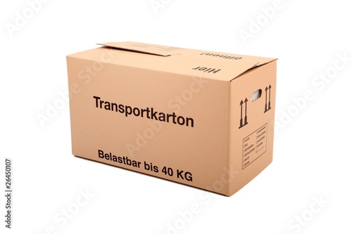 Umzugskarton (isoliert)