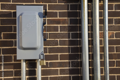 Фотография Power disconnect and conduits