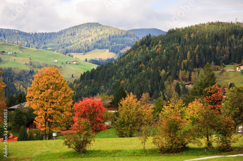 Autumn in Wagrain, Austria