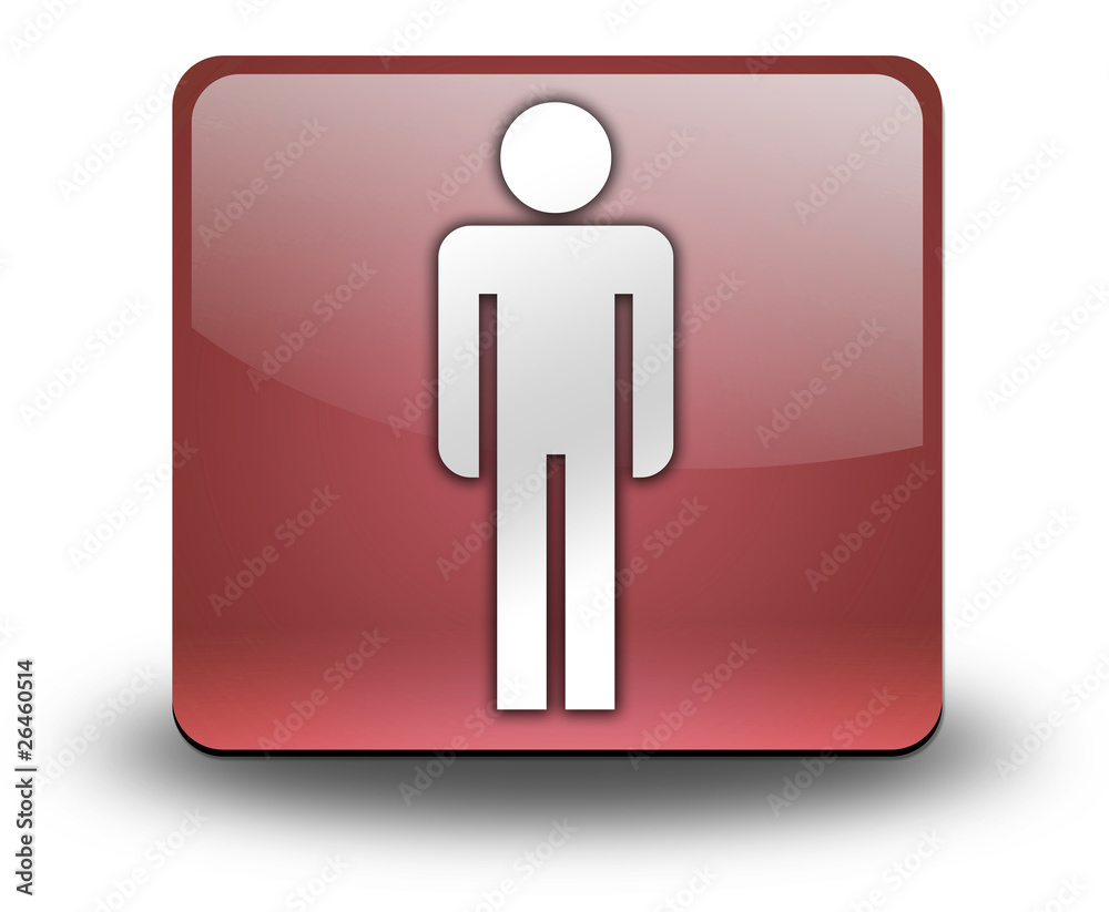 Red 3D Effect Icon Red 3D Effect Icon