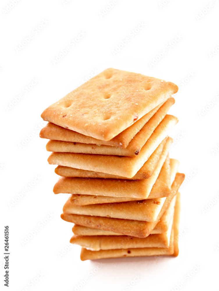 Cookies isolated on white Cookies isolated on white
