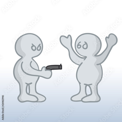 dummy überfall