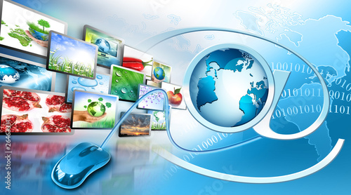 Obraz na płótnie Television and internet production technology concept