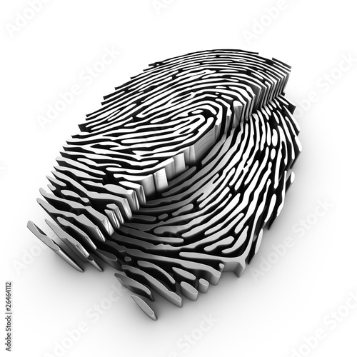 Deep 3d fingerprint analysis using cutting plane photo