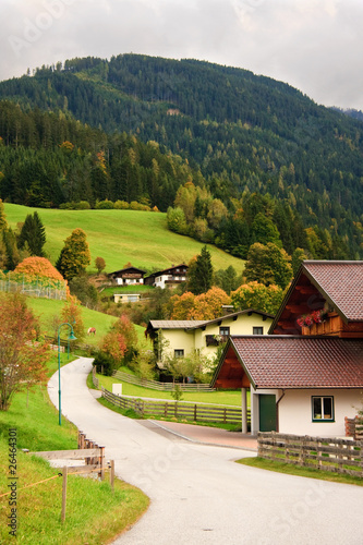 The wonderful scenery around Wagrain, Austria
