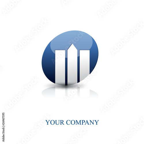 logo entreprise, finance