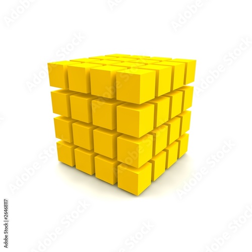 Business Intelligence Cube photo