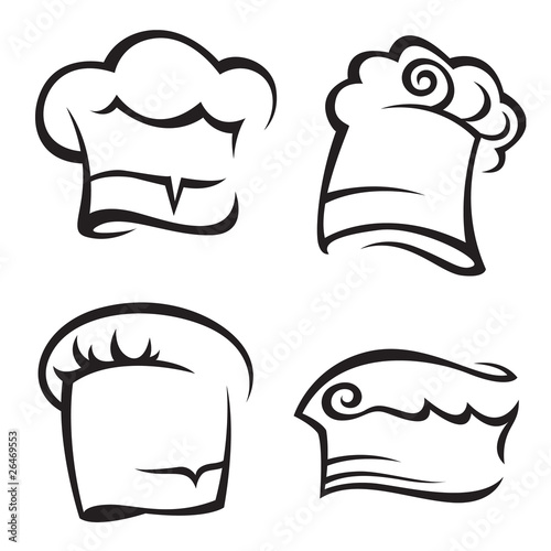 set of chef hats
