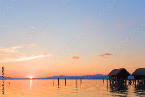 Sonnenuntergang am Bodensee © TrudiDesign