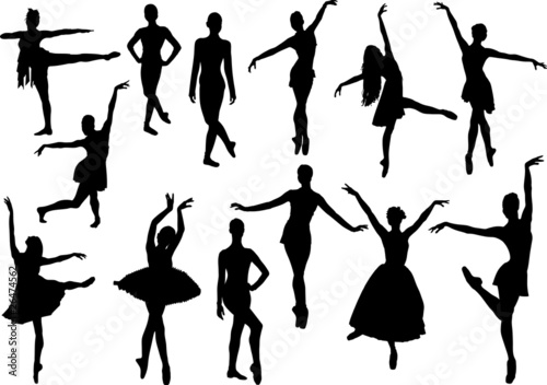 Ballet silhouette