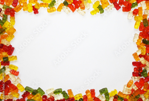 Gummibärchen-Rahmen