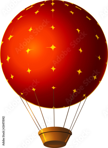 Cartoon aerostat