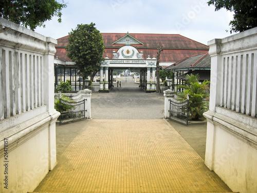 kraton palace yogyakarta java photo