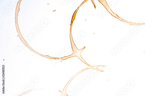 Coffee stain