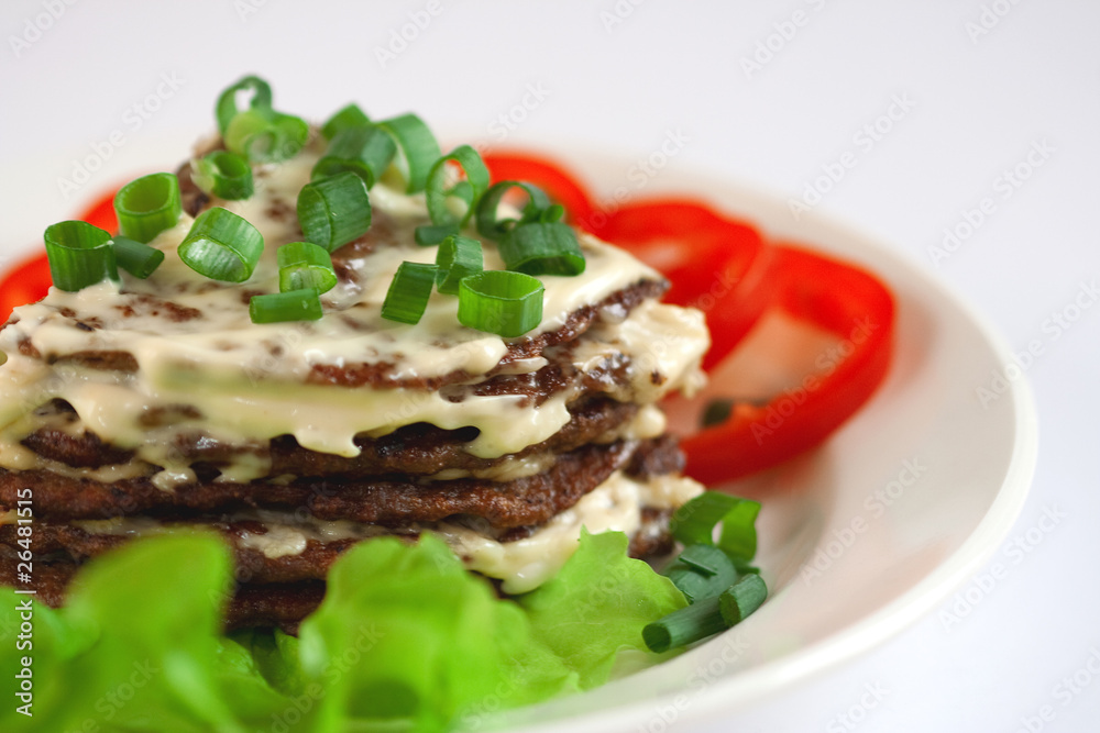 Liver cake Liver cake