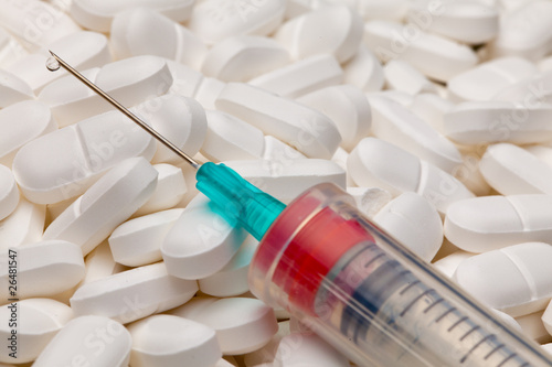 Prescription Drugs with needle