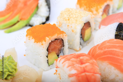 Sushi Closeup
