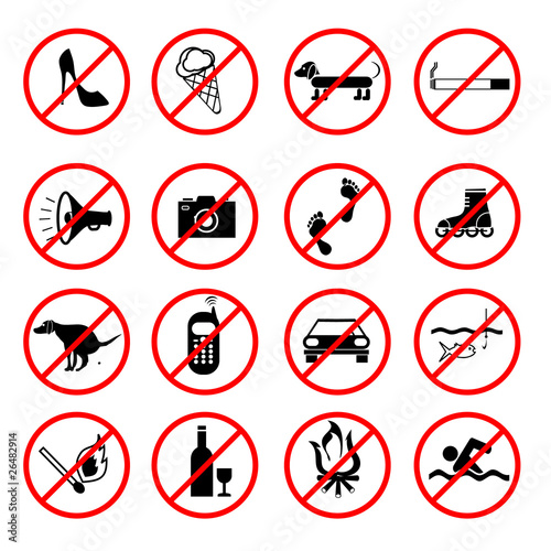 vector signs collection