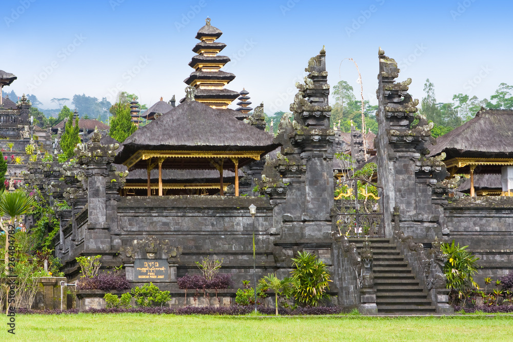 The biggest temple complex,mother of all temples.Bali,Besakih. The biggest temple complex,mother of all temples.Bali,Besakih.