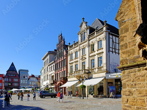 Historischer Marktplatz in Minden an der Weser photo