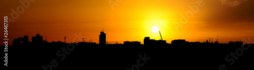 sunset on jerusalem