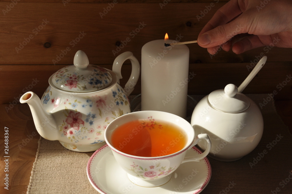 Fototapeta premium Afternoon tea