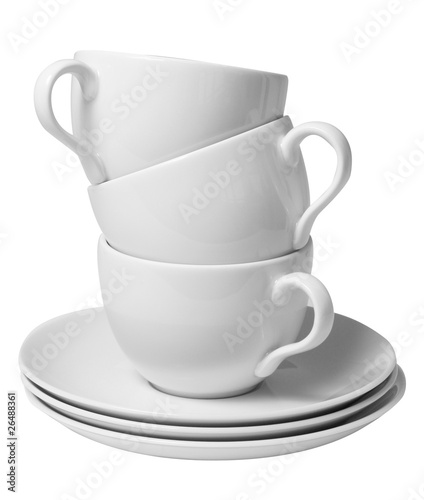 Bilde på lerret Coffee cups