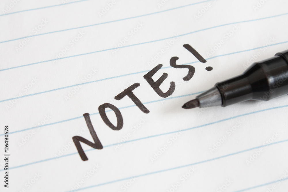 Notes Notes