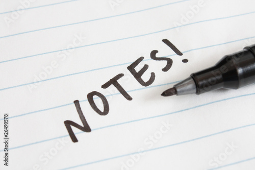 Fotografía Notes