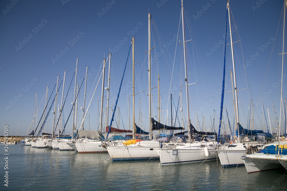 Boats in Marina