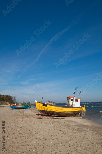 Fototapeta Naklejka Na Ścianę i Meble -  Fishermen boats