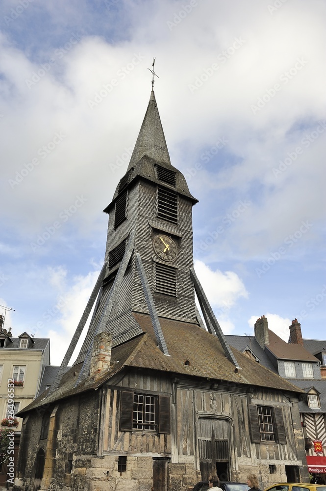 Fototapeta premium Eglise de Honfleur