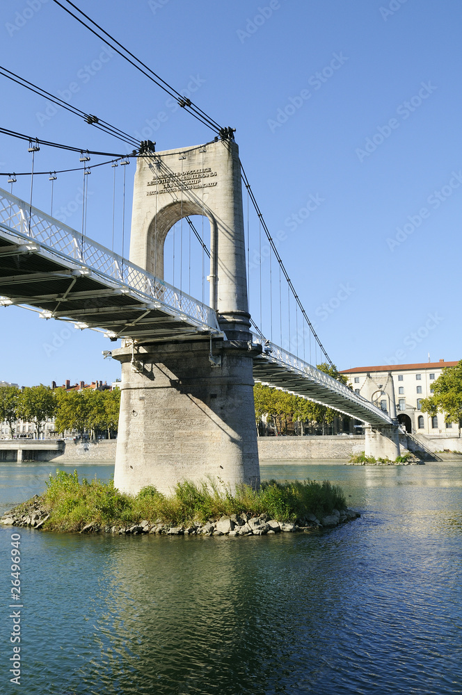 Obraz premium passerelle du college