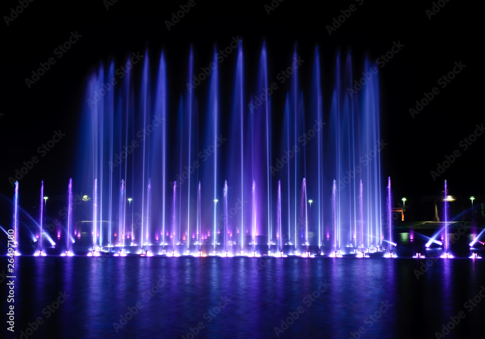 Obraz premium Fontanna wrocławska