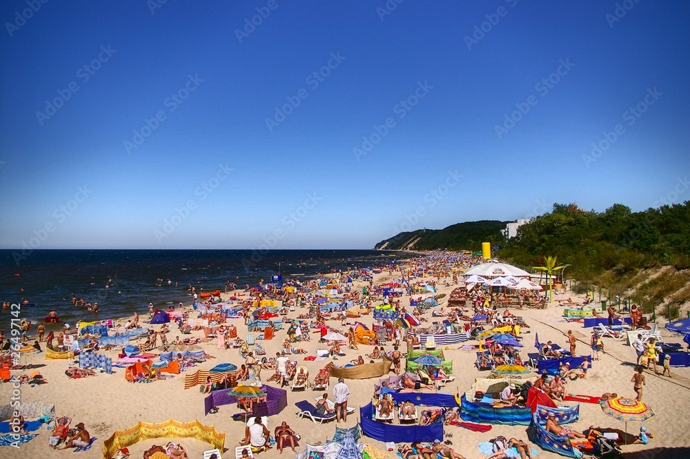 beach Międzyzdroje (Poland)