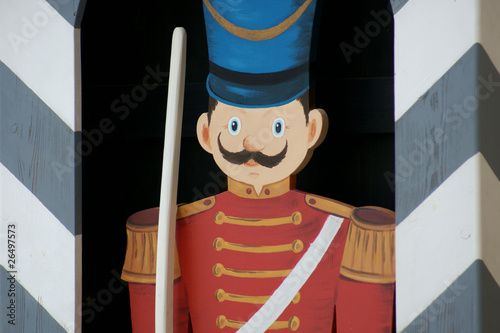 Εκτύπωση καμβά painted Imperial Guard Soldier