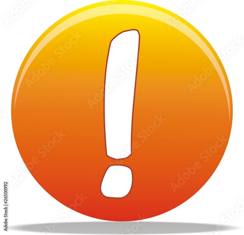 bouton exclamation