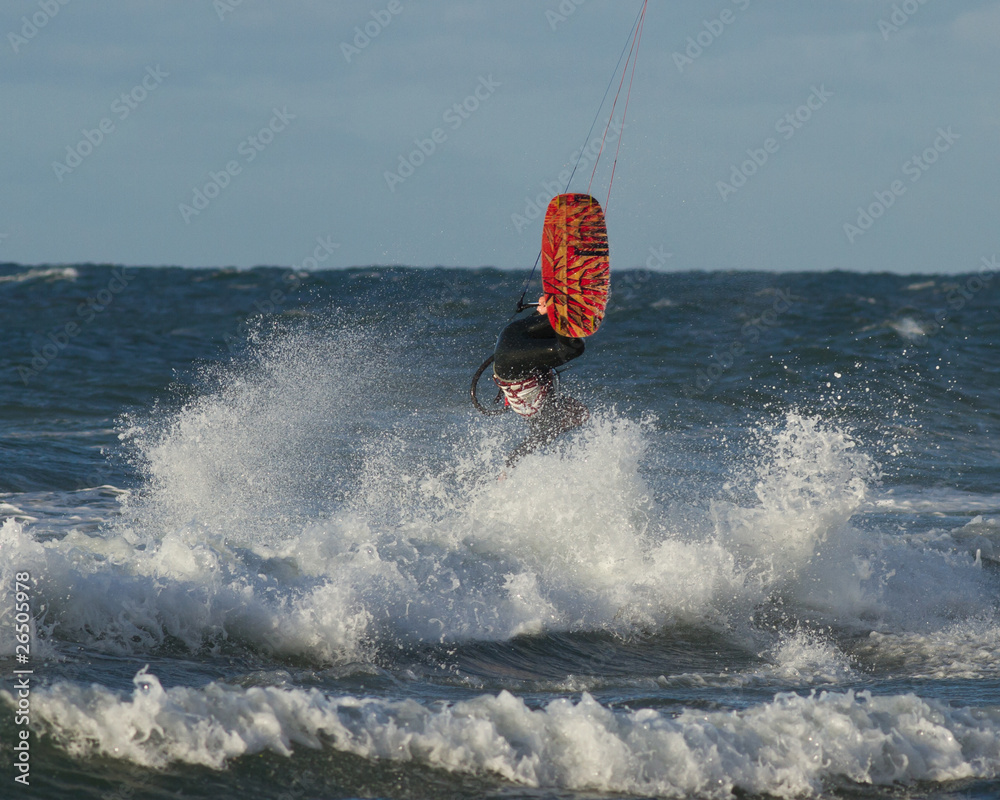 Fototapeta premium Kitesurfer