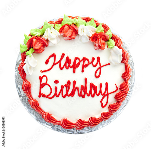 Canvas Print Birthday cake
