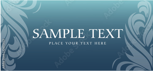 Blue Sky - Wedding Card