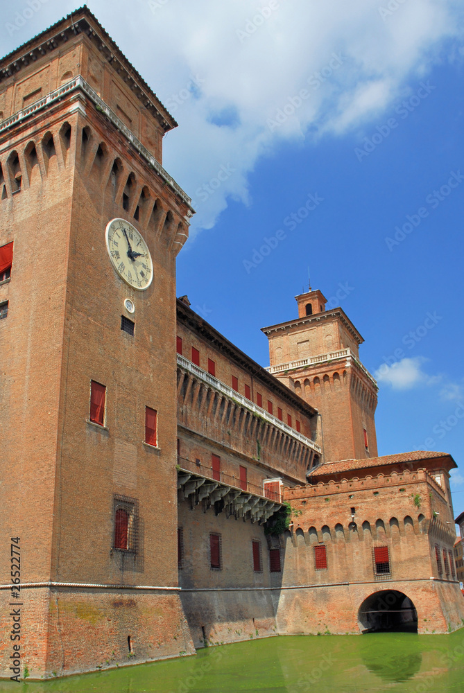 Italy Ferrara Este palace