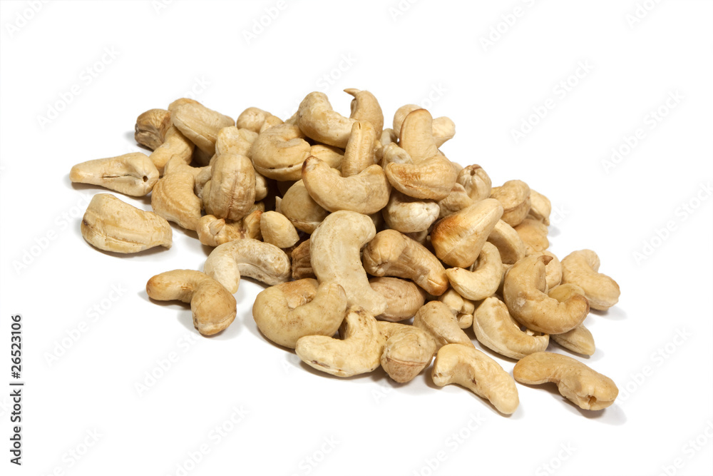 Close up of cashew nuts Close up of cashew nuts