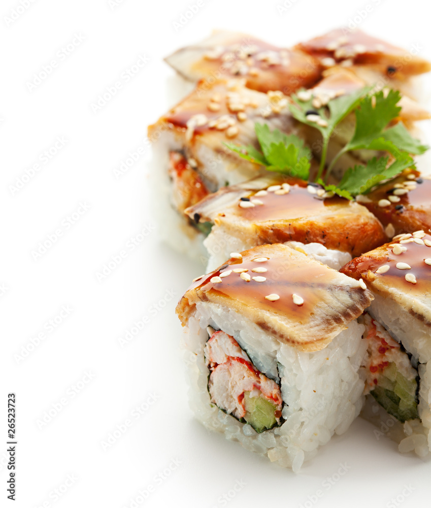Roll with Crab Meat Roll with Crab Meat