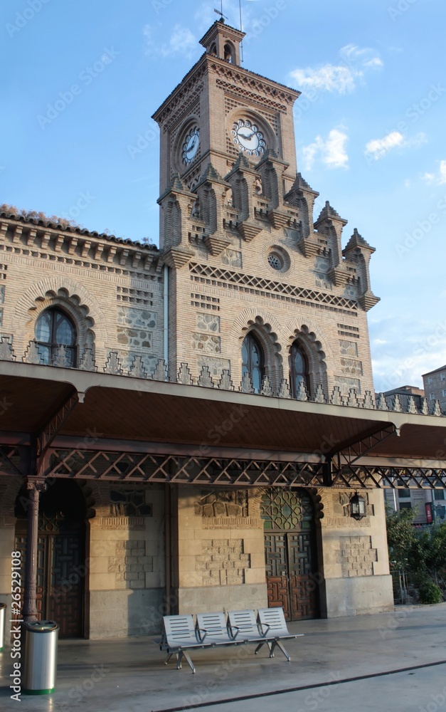 gare médiévale de Tolède, Espagne